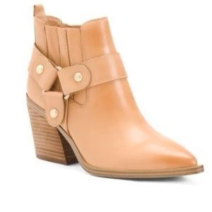 Vince Camuto Tan Ankle Boots